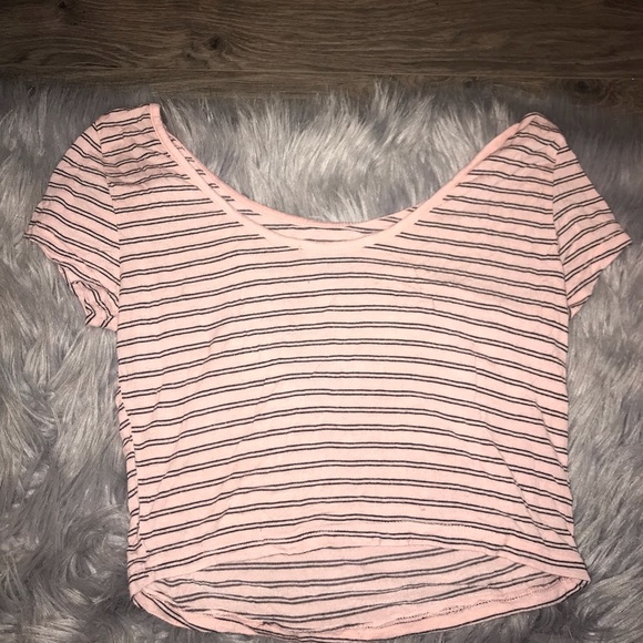 Stripped crop top - Picture 2 of 3